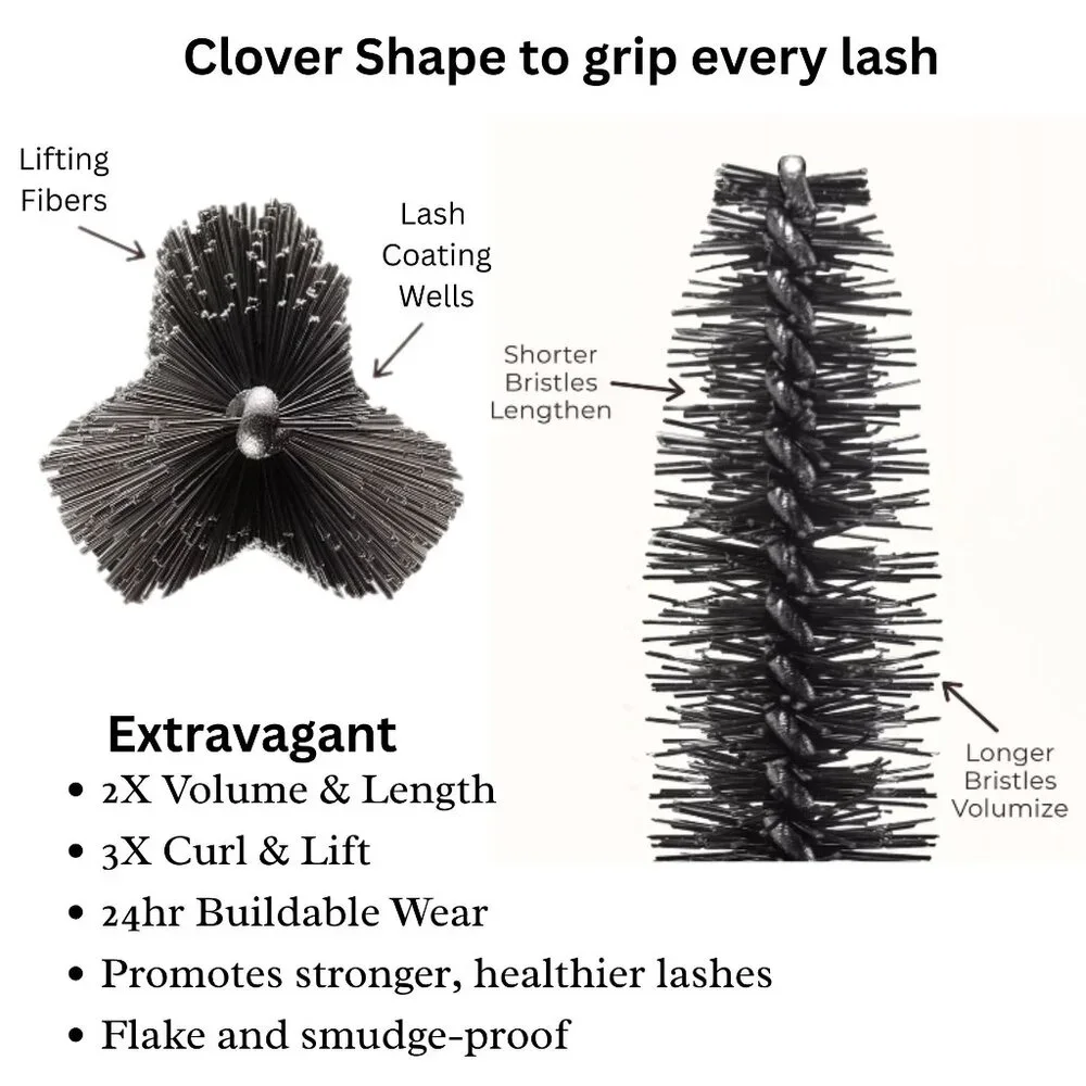 Laura Mercier Caviar Extravagant Mascara 8.5 ml Black Volumizing Lifting